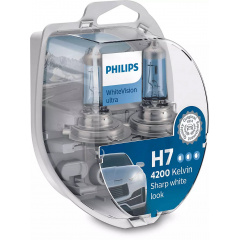 Автолампа PHILIPS 12972WVUSM H7 55W 12V PX26d WhiteVisionUltra +60% (4200K) Чернигов