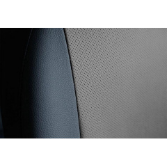 Авточехлы на передние сидения для TOYOTA YARIS 2006-2011 POK-TER Perline серый Новониколаевка