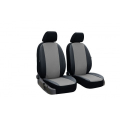 Авточехлы на передние сиденья GEELY GХ2 2012- (2002-2011) POK-TER Perline из перфорированной эко кожи с серой Киев