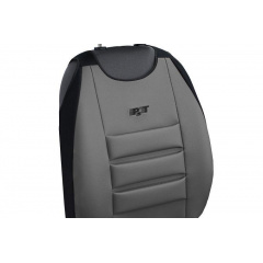 Накидки чехлы на передние сиденья SEAT LEON 2006-2012 Pok-ter PsT Egronomic серые Покровськ