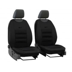 Накидки чехлы на передние сиденья PEUGEOT 308 2007-2013 Hatchback POK-TER PsT черной Ужгород