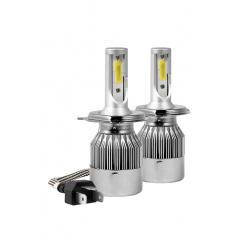 Комплект автомобильных LED ламп No Brand C6 H4 2 шт (5538) Славута
