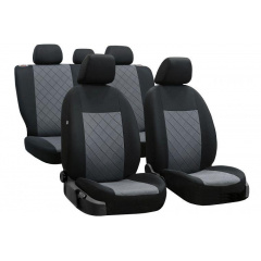 Авточехлы на сиденье для Peugeot Partner до 2008 Pok-ter Craft Line с серой вставкой Братське