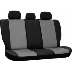 Авточехлы из эко кожи MERCEDES BENZ C-klasa 2000-2003 W203 POK-TER Road с серой вставкой Черкаси