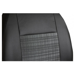 Накидки на сиденье для NISSAN Pulsar 2014- POK-TER Select Эко кожа с автотканью Долина