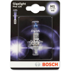Автолампа BOSCH Gigalight Plus 120% H1 55W 12V P14.5S 1шт/блистер (1987301108) Чернівці