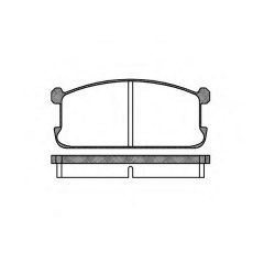 Тормозные колодки Bosch дисковые передние MITSUBISHI Colt/Galant/Lancer -92 0986469550 Черкассы