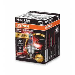Автолампа OSRAM H4 64193NB200 Night Breaker +200% 60/55W 12V P43T 10X10X1 Ивано-Франковск
