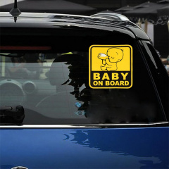 Наклейка в автомобиль Baby on board 3M FGVZN Ужгород