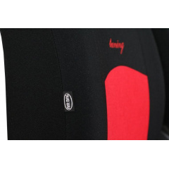 Майки чехлы на передние сиденья GEELY Emgrand 8 (EC8) 2013-2020 (2002-2011) POK-TER Tuning Classic с красной Київ