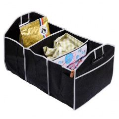 Органайзер в багажник автомобиля RIAS Trunk Organizer & Cooler 30.5x58.5x35.5 см Black (3_01555) Бровари