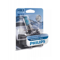 Галогеновая лампа Philips 9005WVUB1 HB3 60W 12V WhiteVision ultra +60% (3800K) B1 Вышгород