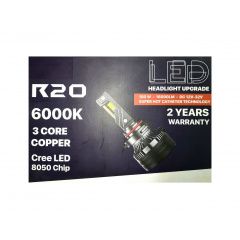 Комплект светодиодных ламп HeadLight R20 HB3 9005 100W Canbus Днепр