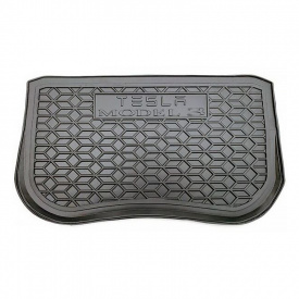 Автомобильные коврики Lesko для Tesla Model 3 2017-2022 Black 13467-85572