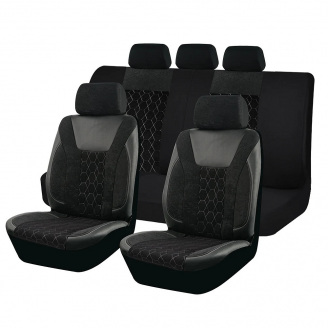 Авточехлы для Volkswagen Polo 2001-2009 Iv AUAU Velvet Черный
