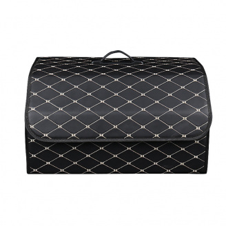 Автомобильный органайзер Lesko XY0-52 Black-Gold 40*31*29 см
