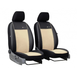 Чехлы на передние сиденья POK-TER для CHERY A15 2003-2014 Exclusive Бежевый (r416650)