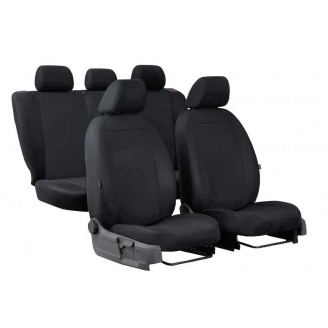 Авточехлы для GEELY GC7 2015- (2002-2011) POK-TER Classic Plus с черной вставкой