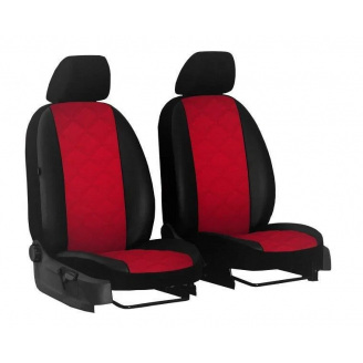 Чехлы на передние сиденья для CHERY A15 2003-2014 POK-TER Elit Красный (r416654)