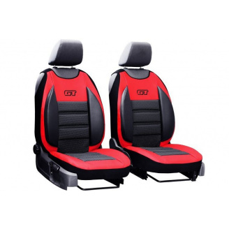 Авточехлы накидки для CITROEN C3 2002-2009 POK-TER GT красные