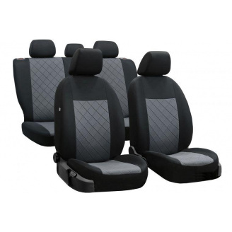 Авточехлы на сиденье для HYUNDAI i20 2014-2020 Pok-ter Craft Line с серой вставкой