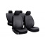 Авточехлы из эко кожи Opel Agila A (2000-2007) POK-TER Design Leather с черной вставкой Бердичів