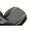 Авточехлы из эко кожи Mercedes W203 (2000-2007) POK-TER Design Leather с серой вставкой Тернопіль