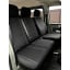 Авточехлы с автоткани для OPEL Vivaro A 2001-2014 Kegel-Blazusiak SOLID 1+2 черные Киев