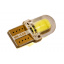 Светодиодная лампа AllLight T10 1 диод COB 1W W2,1x9,5d 12V WHITE в силиконе МАЛЕНЬКАЯ Київ