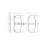 Тормозные колодки Bosch дисковые передние NISSAN Almera 1,4-2,0 95-00 0986424369 Київ
