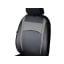 Авточехлы из эко кожи BMW 3-seria 1999-2005 E46 POK-TER Design Leather с серой вставкой Ужгород