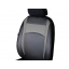 Авточехлы из эко кожи KIA Venga 2010-2019 POK-TER Design Leather с серой вставкой Петрово