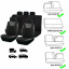 Авточехлы для Daewoo Espero 1990-1998 AUAU Velvet Черный Жмеринка