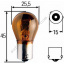 Автолампа ук. NEOLUX N581 PY21W 12V 21W BAU15s AMBER Чернівці