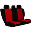 Авточехлы Citroen C4 (2004-2009) POK-TER Classic Plus с красной вставкой Покровськ