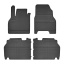 Коврики Frogum Renault Kangoo II от 2008 5-мест в салон резиновые (07831) Орехов