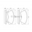 Тормозные колодки Bosch дисковые передние MITSUBISHI L 300 L200 Pajero 2.5 -01 0986460978 Косів