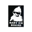 Наклейка в авто Baby on board 2 3M FGVBN Чернігів