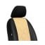 Чехлы на авто для FORD KA 2008-2016 POK-TER еко кожа Elit бежевые (на передние сиденья) Коростень