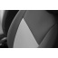 Авточехлы из эко кожи GEELY Emgrand X7 2013-2016 (2002-2011) POK-TER Road с серой вставкой Самбір