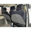 Авточехлы с автоткани для VOLKSWAGEN LT 1995-2006 Kegel-Blazusiak SOLID 1+2 черные Виноградів