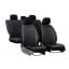 Авточехлы TOYOTA Corolla 2005-2007 E12; E13; mk IX POK-TER Exclusive екокожа с черной вставкой алькантары Михайловка