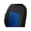 Авточехлы из эко кожи OPEL Corsa 2001-2006 C Hatchback POK-TER Road с синей вставкой Бердичів