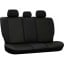Авточехлы из эко кожи TOYOTA Corolla 2005-2007 (E12; E13); mk IX POK-TER Road с черной вставкой Нововолинськ