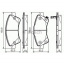 Тормозные колодки Bosch дисковые передние TOYOTA Auris/Avensis F 07>> PR2 0986495106 Вольнянск