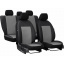Авточехлы из эко кожи HONDA City 2003-2008 POK-TER Road с серой вставкой Мукачево