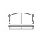 Тормозные колодки Bosch дисковые передние MITSUBISHI Colt/Galant/Lancer -92 0986469550 Черкассы