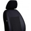 Авто чехлы комбинированые TOYOTA Yaris 2006-2011 mk II Hatchback POK-TER Unico Premium с черной вставкой Умань