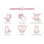 Авточехлы из эко кожи GEELY MR 2003-2008 (2002-2011) POK-TER GT line с бежевой вставкой Київ