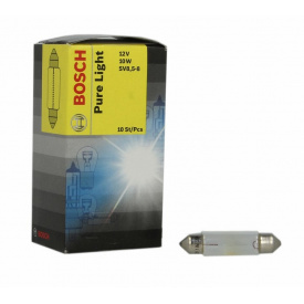 Автолампа BOSCH Pure Light K10W 10W 12V SV8.5-8 (1987302210)